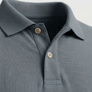 Chemises Polo Homme de Haute Qualité 100% Coton, Col Debout, Manches Courtes, T-Shirt Polo Personnalisé avec Logo Imprimé, Vente en Gros, Best Seller - Product Image 4