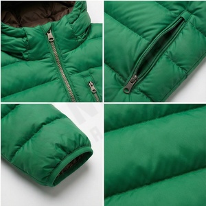 Nouvelle conception de veste matelassée pour homme, chaude, à capuche, en duvet de canard, veste matelassée personnalisée, épaisse, en duvet de canard - Product Image 4