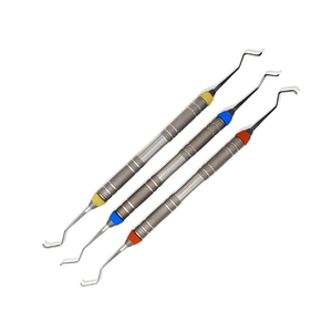 Résine Composite Dentaire Classe I 3 Pièces Poignée Moletée Manuelle Classe I Plusieurs Couleurs Garantie 1 An - Product Image 2