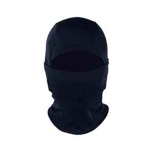 Masque facial balaclava unisexe noir personnalisable au design professionnel, 100% polyester, respirant, imperméable, broderie 3D - Product Image 3