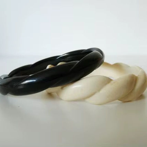 <b>Indian</b> Manufactured Premium Resin Craft Vintage Flower Designed Resin <b>Bangles</b> Wide Resin <b>Bangles</b> for Sale From India - Product Image 4