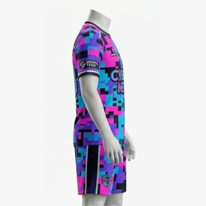 Premium Quality With Custom Men <b>Soccer</b> Jersey Uniform Set Moisture Wicking Quick Dry Football Team Kit Premium Match Wear Bulk - Product Image 3