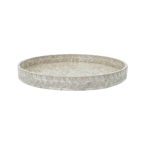 Bandeja de Servir para el Hogar, Hotel, Comida y Frutas, Elegante, de Calidad, Hecha a Mano, con Incrustaciones de Hueso, Producto Popular - Product Image 1
