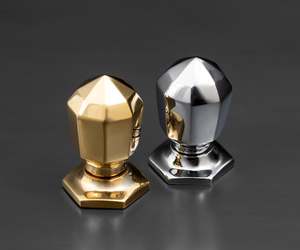 <b>Antique</b> <b>Brass</b> Octagonal Cabinet <b>Knob</b> Traditional Furniture Handle Durable <b>Door</b> Pull Gold Finished Hardware Droware Wardrobe <b>Knob</b> - Product Image 5