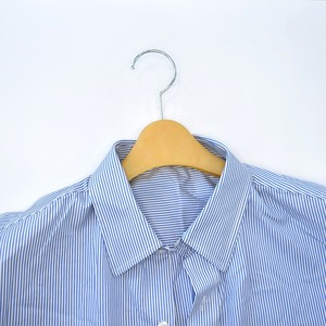 Meilleur prix cintre de chemise résine de riz écologique 380mm x 40mm pour gilet costume chemise manteau grossistes de détail cintre de courbes parfaites - Product Image 1