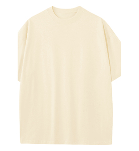 Haut de sport en jersey tricoté, coupe décontractée et oversize, 280 GSM, haute qualité, avec logo personnalisé, couleur unie - Product Image 5