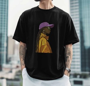 T-shirt 100% coton de haute qualité Style formel à la mode avec impression numérique à motif solide Slim Fit Logo OEM personnalisé pour garçons - Product Image 2