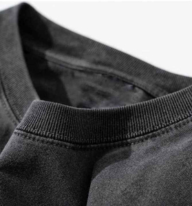 Camiseta con efecto lavado ácido para hombre, camisetas vintage personalizadas a precio de mayoreo con calidad económica y los mejores servicios OEM. - Product Image 6