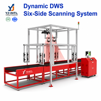 Système de tri DWS à 6 faces avec scanner de colis, pesage, mesure du volume et lecteur de codes-barres pour entrepôt, à prix compétitif