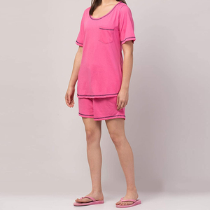 Ensemble Femme T-shirt et Short à Taille Élastique Personnalisable avec Impression de Logo – Vente en Gros Fabricant – Meilleures Ventes - Product Image 4