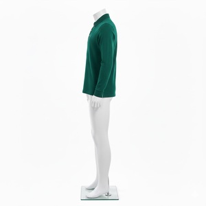 T-shirt en jersey de coton tricoté pour homme, imprimé, avec logo personnalisé, manches courtes, séchage rapide, respirant, décontracté, pour le golf, vêtements de sport, ODM - Product Image 4