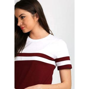 Camiseta de verano de gran tamaño para mujer, precio de fábrica, venta al por mayor, ropa de calle informal, Tops en blanco de moda para ropa informal, apliques - Product Image 6
