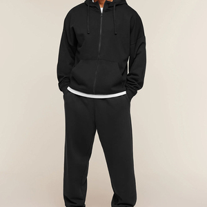 <b>Vintage</b> Windproof Workout Clothing Oversized Tracksuit For Men Custom Plain Men <b>Windbreaker</b> Tracksuit Set - Product Image 1