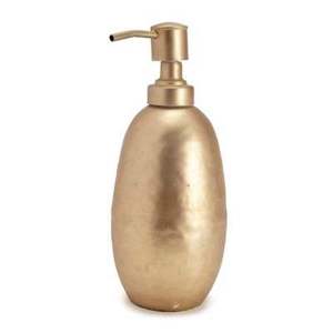 Brass Made Shiny Polished Foam <b>Hand</b> Cleaning Eco-Friendly Electricity-Free <b>Soap</b> Dispenser Premium Quality Modern Bathroom - Product Image 4