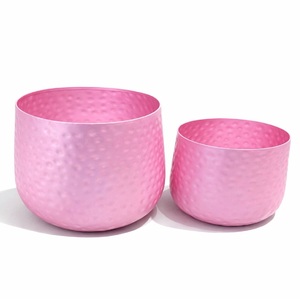 Premium Elegant Handcrafted Modern Wedding Metal Flower Pot Creative Eco-Friendly Finish Home Decor Tabletop <b>Vase</b> - Product Image 4