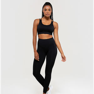 Soutien-gorge de sport d'été pour femme - Sans armatures, respirant, avec dentelle décorative, bretelles réglables, forme triangle, options de couleurs personnalisées, uni - Product Image 4