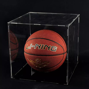 Hộp lưu trữ hiển thị trong suốt Acrylic. Hộp Trưng Bày bóng rổ. Không thấm nước và chống bụi, tùy chỉnh với logo - Product Image 4