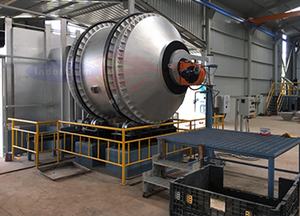 Horno Rotatorio de Fusión de Aluminio de Alta Capacidad de 20 Toneladas, a Combustible, con Sistema de Bomba, Motor y Rodamientos de Tecnología Avanzada - Product Image 2