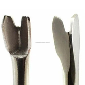 Ensemble d'outils repousse-cuticules double tête en acier inoxydable réutilisable pour manucure - Product Image 3