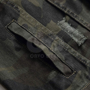 Chaqueta de mezclilla para hombre con logotipo personalizado de alta calidad a bajo precio, talla grande, transpirable, chaqueta de invierno personalizada para hombre - Product Image 6