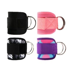 Nouveauté 2026 : Sangles de cheville réglables avec anneau en D et boucle de porte pour tube de résistance – Protection professionnelle pour l'entraînement et le fitness - Product Image 4