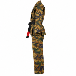 Kimono de Jiu Jitsu Brasileño (BJJ) con diseño personalizado de camuflaje, traje de Jiu Jitsu Gracie Barra, kimono de BJJ Shoyoroll para tatami. - Product Image 4
