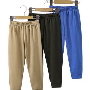 Pantalon de jogging décontracté taille moyenne pour hommes avec cordon de serrage solide Pantalon de survêtement personnalisable à imprimé complet - Product Image 1