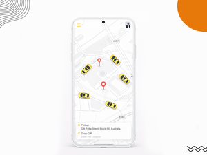 Electric Vehicle Taxi App Development with Charging <b>Station</b> Map Range Display Eco Friendly Filter and Green Ride Badge Taxi - Product Image 4