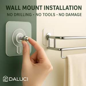 Crochets JIALTO pour mur sans perçage/crochets adhésifs pour mur, crochets robustes pour suspendre des objets lourds, autocollants à visser - Product Image 3