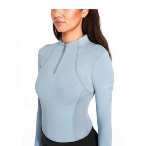 Vêtements équestres pour femmes, chemises d'équitation en maille, chemise de compétition, chemise équestre pour femmes - Product Image 6