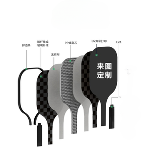 ไม้พายพิคเคิลบอล LIBOTAI BEST REX90 น้ำหนักเบา ทำจากแก้วและคาร์บอนไฟเบอร์ น้ำหนักต่ำกว่า 1 กก. เหมาะสำหรับทุกฤดูกาล บรรจุภัณฑ์กวางตุ้ง - Product Image 3