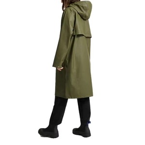 Factory Supply <b>Long</b> Reflective Raincoat Waterproof With Coating <b>Lightweight</b> Rainwear <b>coat</b> Jackets - Product Image 3