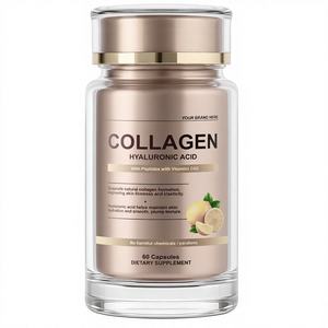 Cápsulas de Colágeno y Ácido Hialurónico Certificadas por GMP, Suplemento Nutricional Diario, Fabricante - Product Image 1