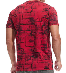 Camisetas de Hombre de Alta Calidad, 100% Algodón, Venta al Por Mayor, Sublimación Personalizada, Tejido Ligero Teñido Liso, Camisetas con Impresión - Product Image 6