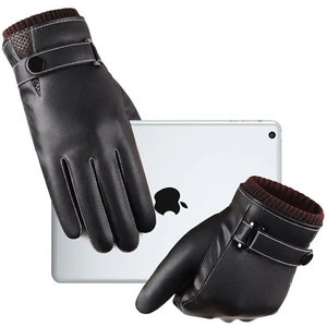 <b>Men</b> Custom Genuine <b>Leather</b> <b>Gloves</b> with Personalized Design Options Premium Craftsmanship Smooth Finish and Professional - Product Image 1