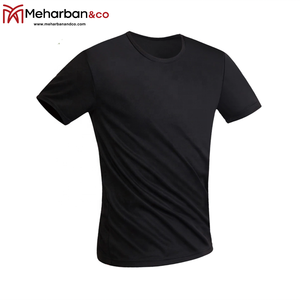T-shirt 100 coton biologique pour hommes et femmes, col rond, personnalisé, haute qualité, vente en gros - Product Image 3