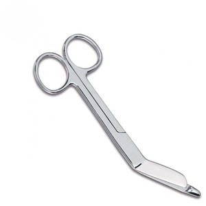 Stainless Steel First Aid Kit Medical Operating Bandage Scissors Lister Bandage Scissors by Hosanna Surgical - Product Image 1