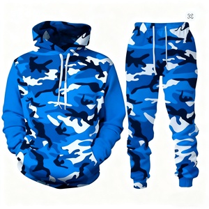Conjunto Deportivo Unisex de 2 Piezas, Transpirable, de Secado Rápido, Ligero, de Poliéster/Algodón, Sudadera con Capucha y Pantalones Deportivos a Juego, Casual - Product Image 6