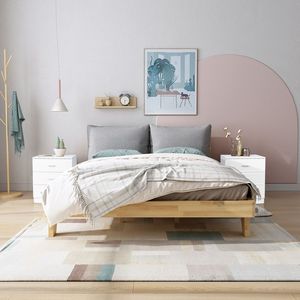 Cassettiera Moderna Semplice a 3 Cassetti, Design Universale per Soggiorno, Camera da Letto, Sala Familiare, Seminterrato, Stile Rustico, Bianca - Product Image 4