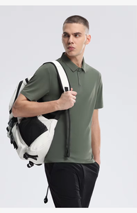 Camiseta deportiva transpirable de alta calidad para hombre, de secado rápido, que absorbe la humedad, para correr y hacer deporte - Product Image 3