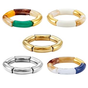 Handmade Epoxy <b>Resin</b> Women's Classic Vintage Floral Design Bangles Bracelet Jewelry for Party Occasions - Product Image 3