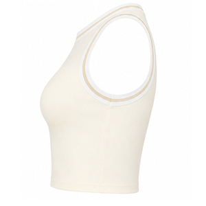 Custom <b>Women</b> <b>Knitted</b> Short Crop <b>Tank</b> <b>Tops</b> Breathable Quick Dry Premium Sleeveless Gyms Fitness Workout Activewear Private Label - Product Image 6