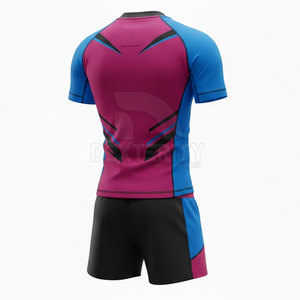 Nuevo Diseño de Uniformes de Rugby Transpirables para Adultos, Hechos en Pakistán, 100% Poliéster, Personalizados para Ropa Deportiva - Product Image 3