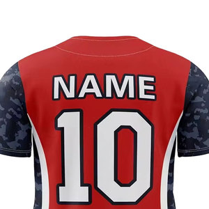 Maillot de baseball pour homme, tenue de sport tendance, style boutonné, tissu respirant, idéal pour l'identité d'équipe et les entraînements. - Product Image 5