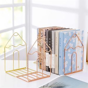 ที่วางหนังสือแบบหรูหราสำหรับชั้นวางของ ที่วางหนังสือตกแต่งที่แข็งแรงทนทานสำหรับโต๊ะทำงานที่บ้านหรือสำนักงาน - Product Image 3