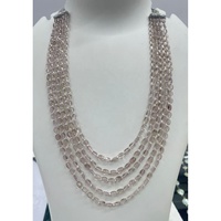 Collier 5 couches multicolore véritable aigue-marine couleurs perles de pierre de jade collier multi-brins pierre naturelle