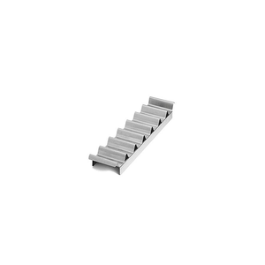 Soporte vertical para tacos de acero inoxidable antirust, con ranura para condimentos, soporte para tortillas en forma de V para conchas duras y blandas - Product Image 4