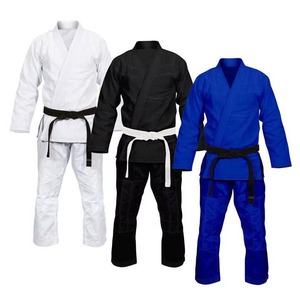 Private Label Karate Gi Suit Custom Logo Embroidery 100% Cotton WKF Style Low MOQ Factory Price - Product Image 1