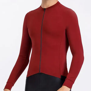 Jersey de Ciclismo Unisex de Manga Larga, Personalizado, Ligero, con Impresión por Transferencia de Calor, Material Spandex/Poliéster, Equipo Personalizado - Product Image 6