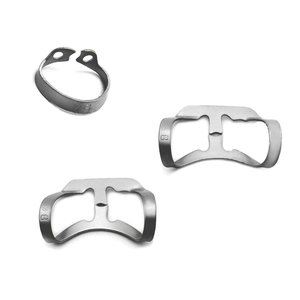 Pinzas profesionales de dique de goma dental, 6 unidades, para procedimientos endodónticos, reductores universales higiénicos Brinker, control de tejido gingival - Product Image 5